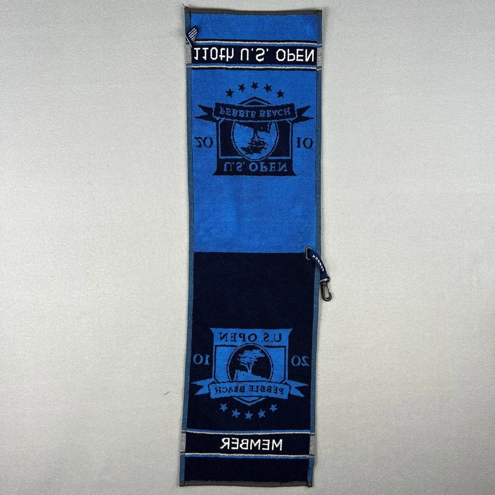 2010 US Open Pebble Beach Golf Towel USGA Member Official‎ Memorabilia 110th